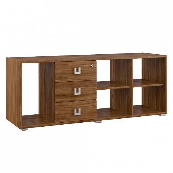 Креденция Solid 150x45x60 орех - Вид 1