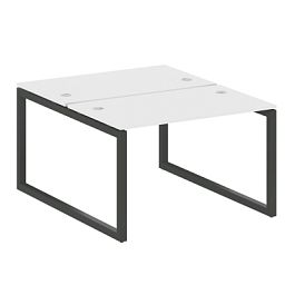 Metal System Quattro Р. ст. на О-образном м/к 50БО.РАС-СП-2.2 Белый/Антрацит металл 1200*1475*750 - Фото предпросмотра