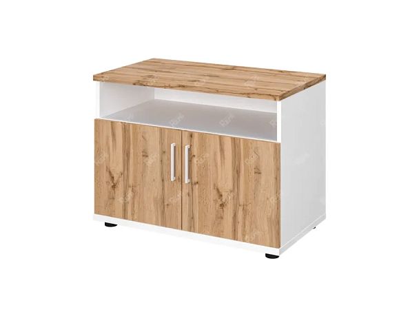 TANDEM RTD039-80U-V Тумба под оргтехнику универсальная 800х450х600 Вотан/Белый - Вид 1