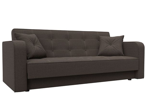 Диван-книжка Тур Рогожка коричневый - Вид 1