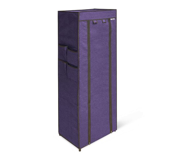 Стеллаж с чехлом Sheffilton SHT-SS15-P черный/сине-фиолетовый - Вид 1