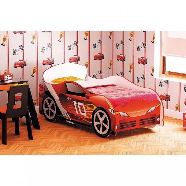 Кровать "Омега 12" ЛДСП мальчик - Вид 1