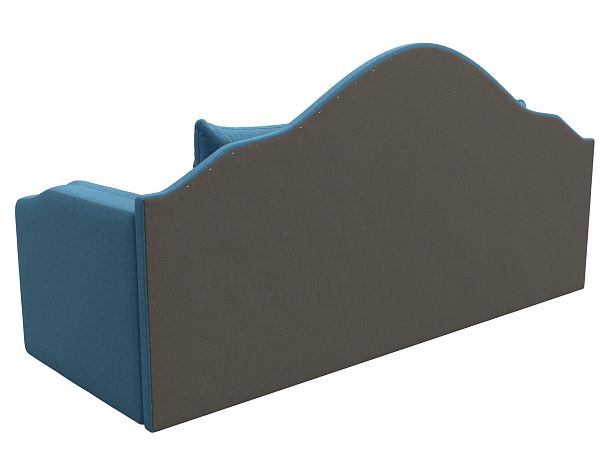 Диван детский прямой Сойер Рогожка голубой - Вид 6