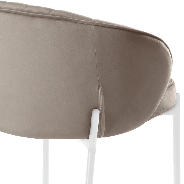 Комплект полубарных стульев Миэль серо-бежевый/белый, 3 шт. - Вид 8