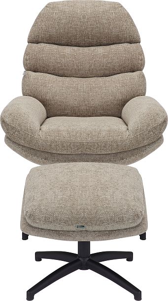 Кресло мягкое Everprof Cherry (Черри) Ткань Бежевый - Вид 2