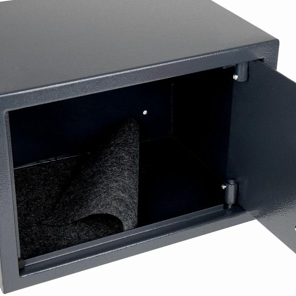 Сейф мебельный DASWERK SC-250EL (250х350х250 мм), электронный замок, графит, 291343 - Вид 9