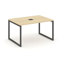 Стайл Проджект Стол переговорный SN-4O.SPRG-001 Акация Лорка/Металл Антрацит 980*980*750 - Фото предпросмотра