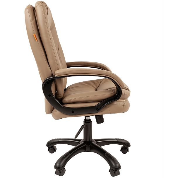 Кресло CHAIRMAN 668, экокожа, бежевый - Вид 4