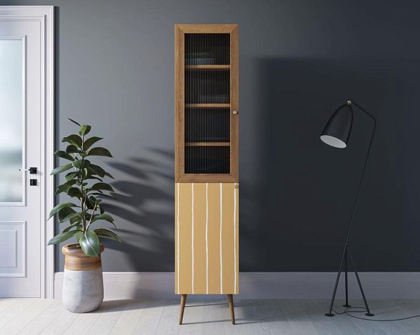 Буфет Berber узкий принт 43 арт BB39/Print_43 - Вид 4