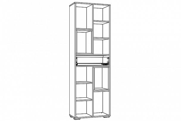 Стеллаж комбинированный Summit НМ 011.94 - Вид 4