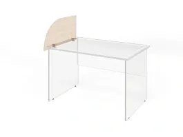 ЛАЙТ / LIGHT RLG056 Перегородка 1,6x80x40 Дуб Сонома - Фото предпросмотра