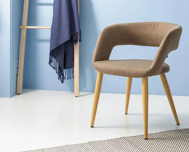 Кресло Hugs beige/нат.дуб - Вид 13