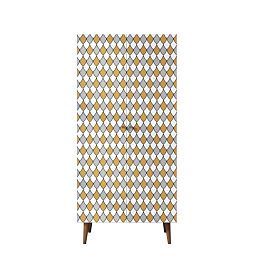 Шкаф малый двухстворчатый Berber принт 22 арт BB08/Print_22 - Фото предпросмотра