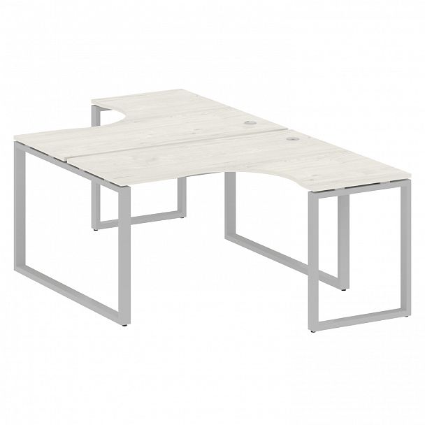 Рабочая станция "Metal System" БО.РАС-СА-2.3 дуб наварра/серый - Вид 1