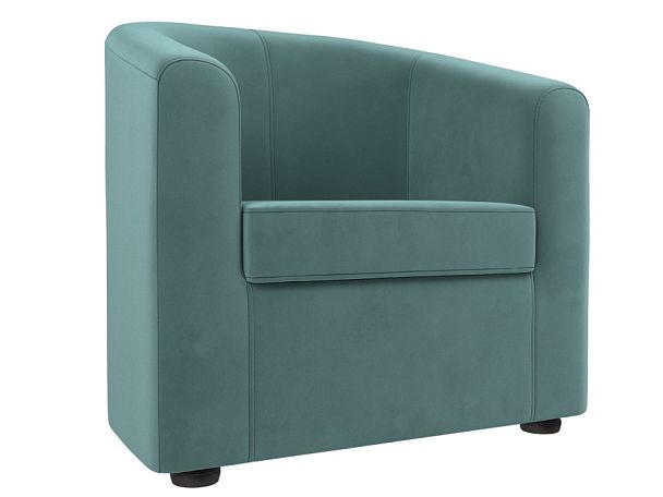 Кресло Норден (полностью велюр бирюзовый) - Вид 1