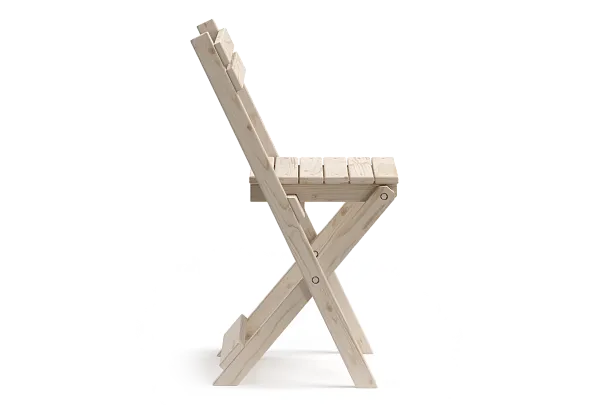 Стул складной деревянный, сосна, цвет натуральный - Вид 2
