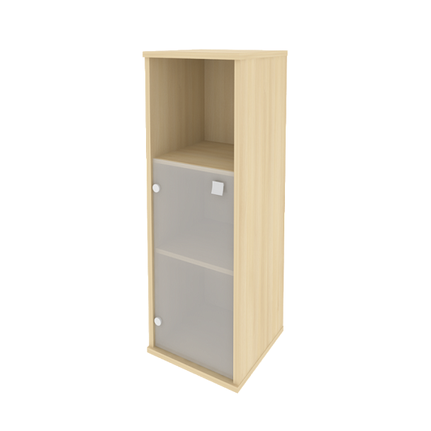 Style Шкаф средний узкий левый Л.СУ-2.2 (L) Акация 412*410*1215 - Вид 1