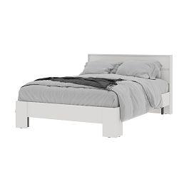 Хелен КР 02 Кровать 1.4х2.0 (1,470х0,928х2,114) белый/белый - Фото предпросмотра