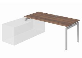 EUROPE/ЕВРОПА RE033-178х60 Стол для опорной тумбы 1780x600x750 Орех Вармия - Фото предпросмотра