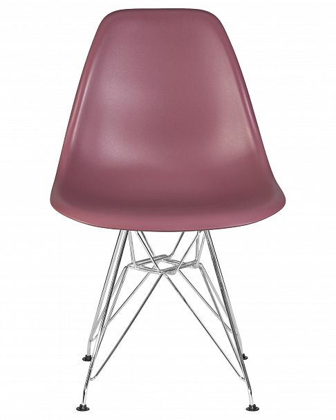 Стул обеденный DOBRIN DSR (ножки хром, цвет пыльная роза (NX-P-11)) - Вид 6