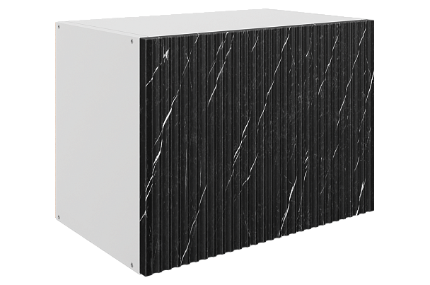 Марта Шкаф навесной L500 Н360 (1 дв. гл. гориз.) 37.07.3244  - Вид 2