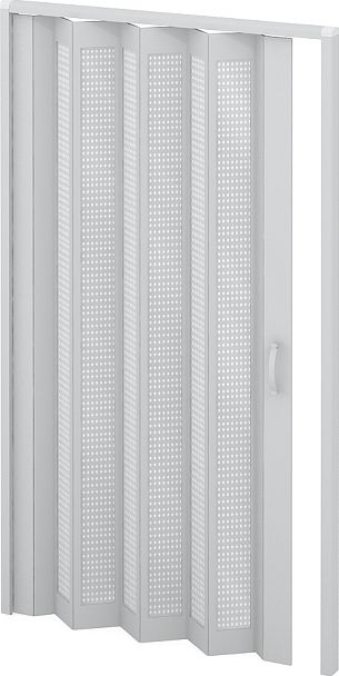 Дверь складывающаяся "Мобильные офисные перегородки «Логика»"  ПК-ЛГ-ДВ200х117СМ-В1-07 серый - Вид 1