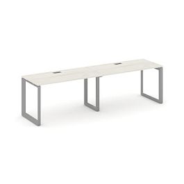 Style Project Next Рабочая станция односторонняя SN-59O.ORS-011 Дуб Наварра/Металл Серый/Серебро Заглушка 1960*700*750 - Фото предпросмотра