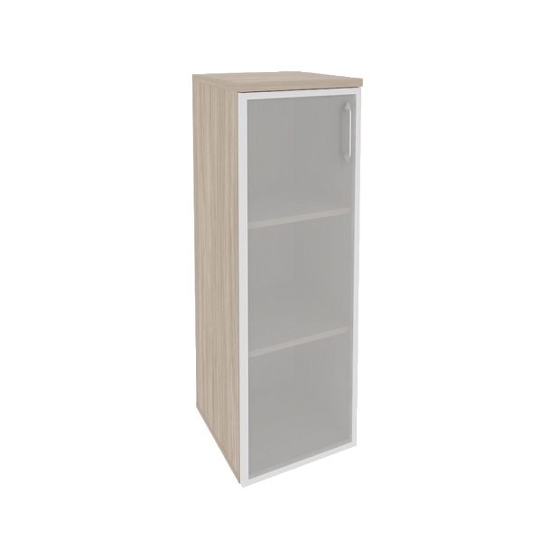 Onix Шкаф средний узкий левый O.SU-2.4 R (L) Дуб аттик 400*420*1207 - Вид 1