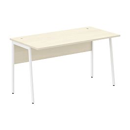 Стол прямой СП-3P Клен*/Белый 1400х720х755 IMAGO PLUS - Фото предпросмотра