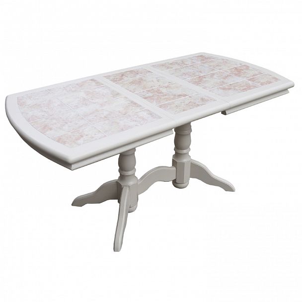 Стол "№16 с плиткой" раскладной сосна - Вид 2