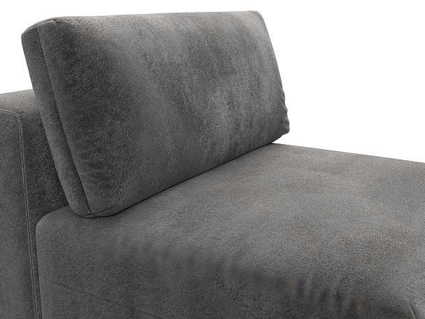 Модуль диван Лига-060 НПБ Велюр серый - Вид 3