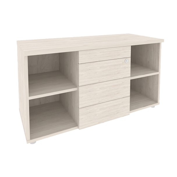 Onix Direct Тумба сервисная с ящиками TIP-ON O.TS-11 TIP Денвер светлый 1100*460*598 - Вид 1