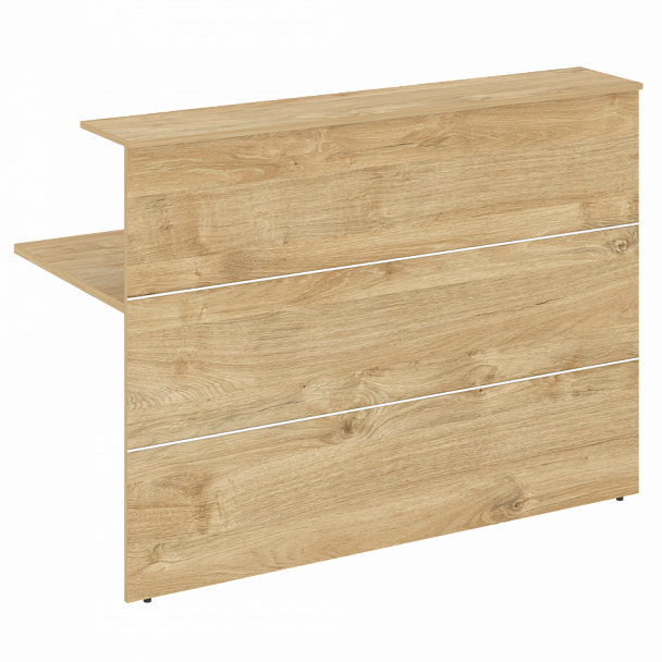 Модуль прямой высокий 1580 "Onix" О.R-MP.V-158C тиквуд светлый - Вид 1