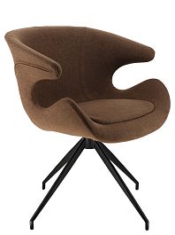 Обеденное кресло Everprof Liberty (Либерти) Ткань Коричневый - Фото предпросмотра