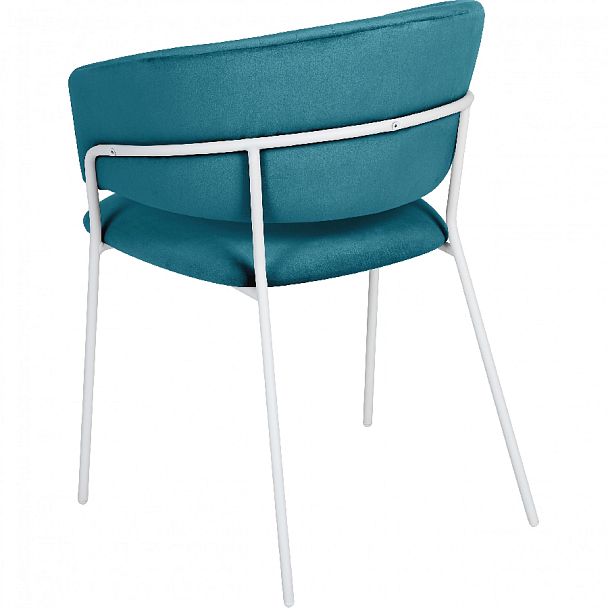 Стул кухонный Даксон изумрудный велюр/белый - Вид 5