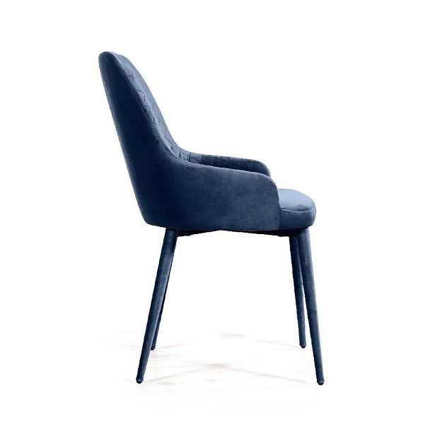 Стул Douglas ромб, бархат синий 29 - Вид 3