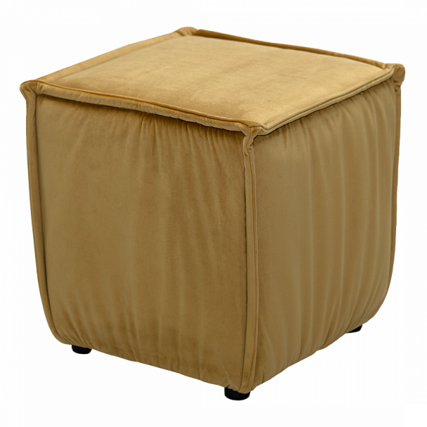 Пуф Бабл, велюр бежевый - Вид 1