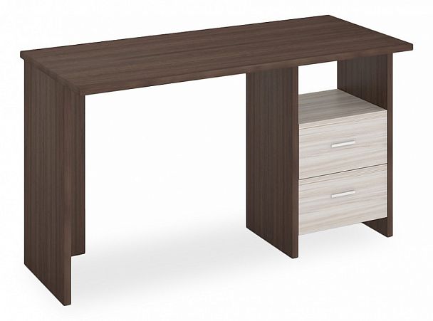 Стол письменный Домино Lite СКЛ-Прям130 ШК Карамель/Шамони - Вид 1