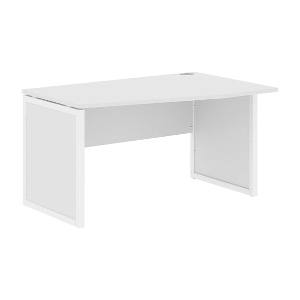 Стол эргономичный XQPCT 149(R) Белый/Белый 1400х900х750 XTEN-QP - Вид 1