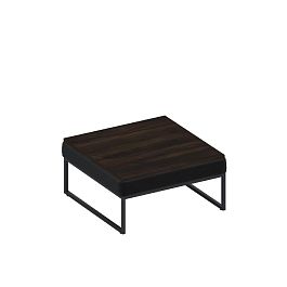 Журнальный стол, дуб ристретто Мейджик / Magic Mg/table ткань чёрная VL 34 - Фото предпросмотра