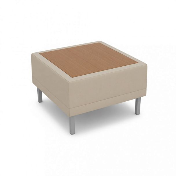 (ave-pkvs) Пуф Аверс квадратный со столешницей - Вид 1