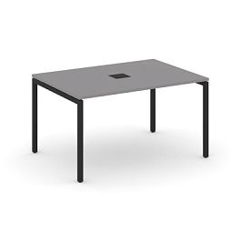 Стайл Проджект Стол переговорный SN-4P.SPRG-001 Серый Пепел/Металл Черный 980*980*750 - Фото предпросмотра