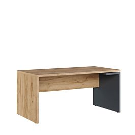 Стол письменный Zion Light 160x80x75 дуб крафт золотой - Фото предпросмотра