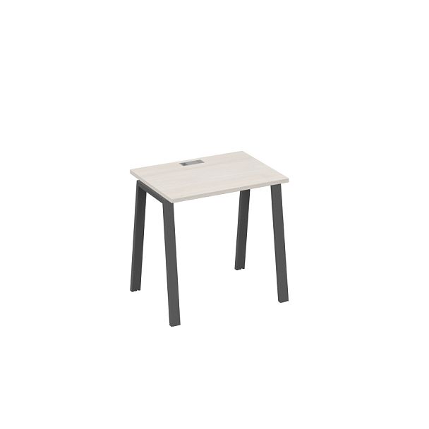 Стол письменный на металлокаркасе TRE A4 А4 Б3 001 БП дуб / металлокаркас антрацит - Вид 1