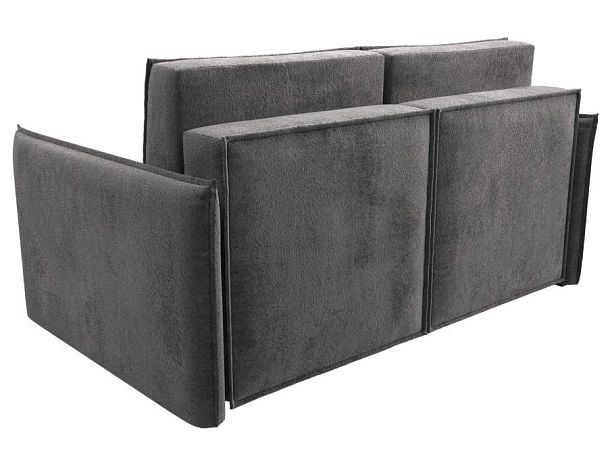 Диван прямой Либерти мини Велюр серый - Вид 6