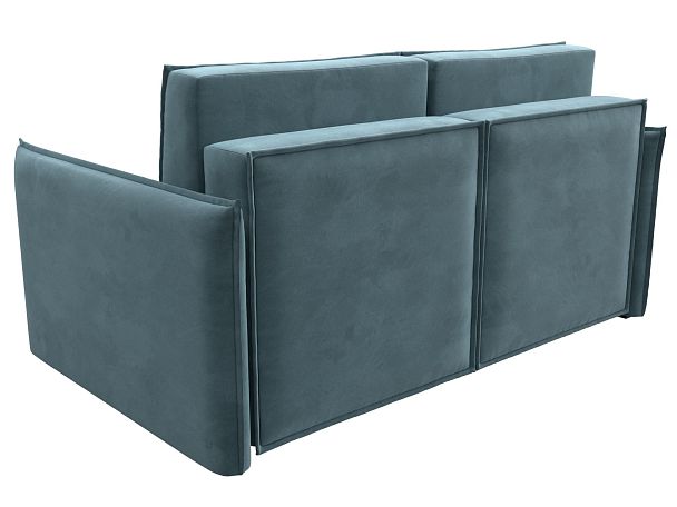 Диван прямой Либерти мини Велюр бирюзовый - Вид 6