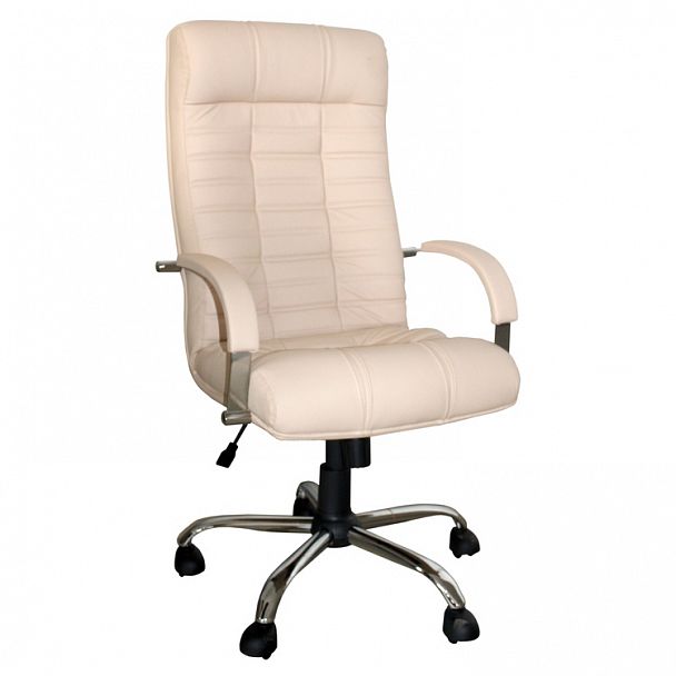 Кресло руководителя "Атлант" хром - Вид 2