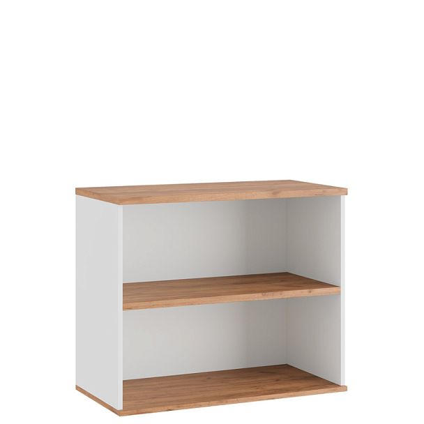 Стеллаж низкий Tess 90x45x75 дуб крафт золотой - Вид 1