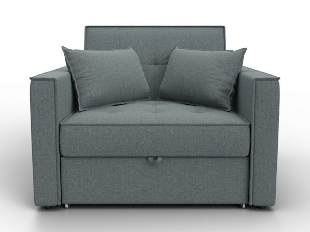 Кресло-кровать Лига-104 (80) Рогожка серый - Вид 2