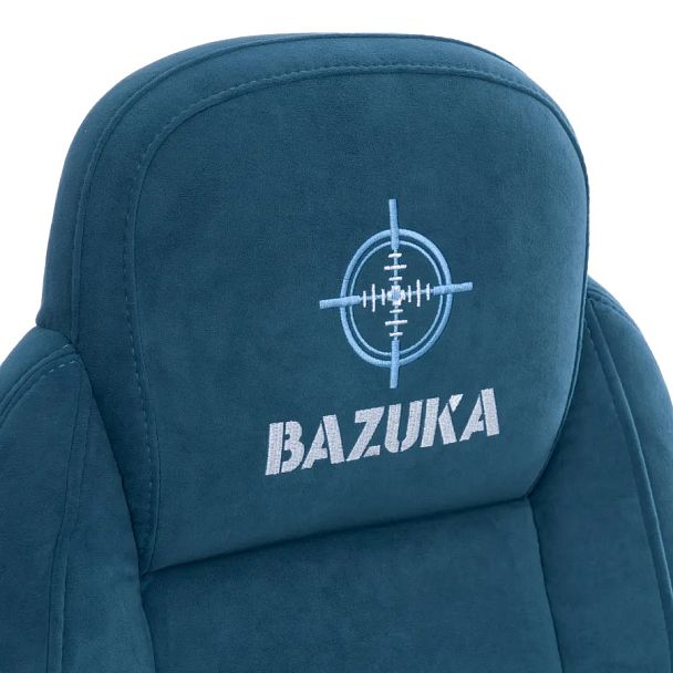 Кресло Базука Металбл/Bazuka Metalbl, велюр, синий - Вид 11